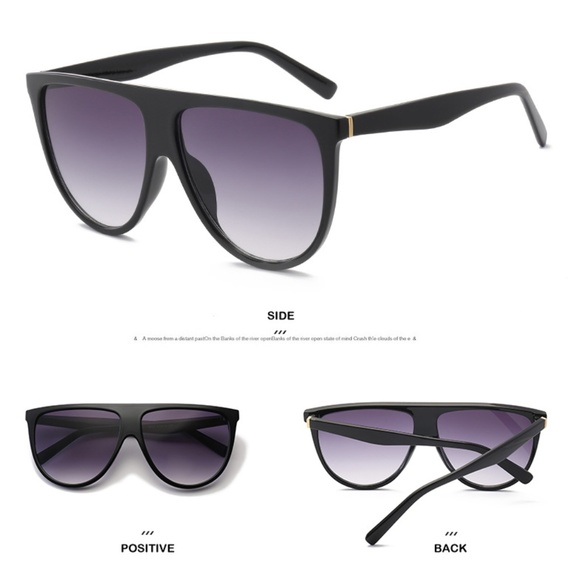 NEW Fashion Oversized Gradient Sunglasses - Picture 4 of 4